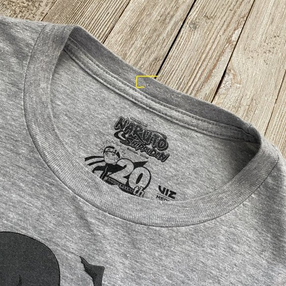 Naruto 20th Anniversary M Itachi Uchiha Crow Swarm Anime Manga Graphic T-Shirt - Picture 11 of 12